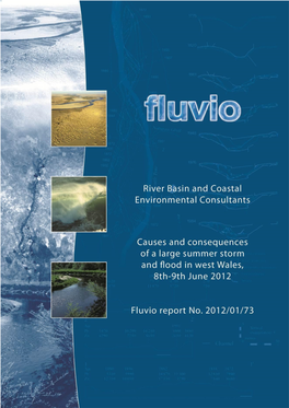 Fluvio Report, June 2012 Floods West Wales