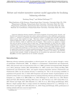 Robust and Window-Insensitive Mixture Model Approaches for Localizing Balancing Selection