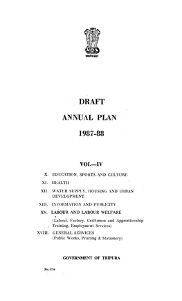 Draft Annual Plan Health 1