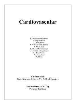 Cardiovascular