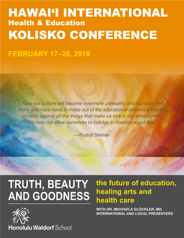 Hawai'i International Kolisko Conference