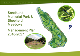Sandhurst Memorial Park and Shepherd Meadows Management