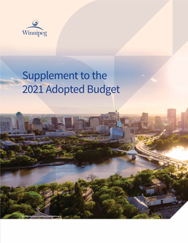 Supplement to the 2021 Adopted Budget