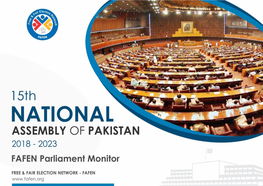FAFEN 15Th National Assembly Profile
