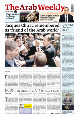 Jacques Chirac Remembered As