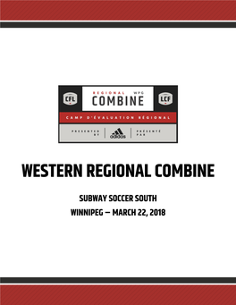 Western Regional Combine
