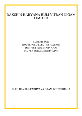 Dakshin Haryana Bijli Vitran Nigam Limited