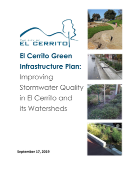 El Cerrito Green Infrastructure Plan: Improving Stormwater Quality in El Cerrito and Its Watersheds