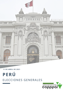 Elecciones Generales Perú - Página | 02 Elecciones Generales
