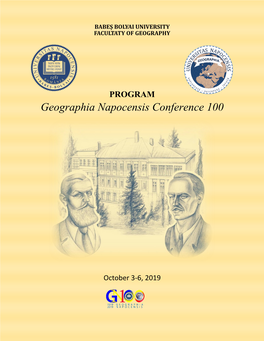 Geographia Napocensis Conference 100
