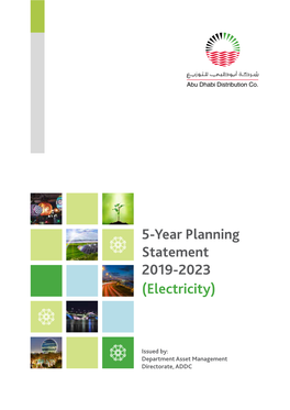 5-Year Planning Statement 2019-2023 (Electricity)