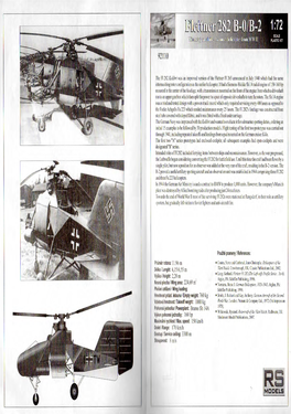 O/B-2 1:72 SCALE Ft I, '»- Ptcr from WW II PLASTIC KIT