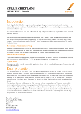 Introduction Data Protection