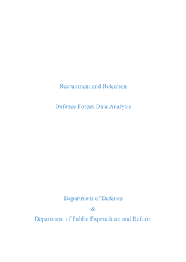 Defence Forces Data Analysis