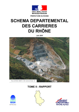 Rapport Rhône Tome II