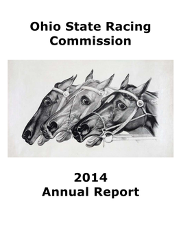 Ohio State Racing Commission 2014 Annual Report