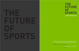The Future of Sports 2016 Report