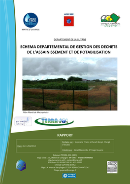 Schema Departemental De L'assainissement E