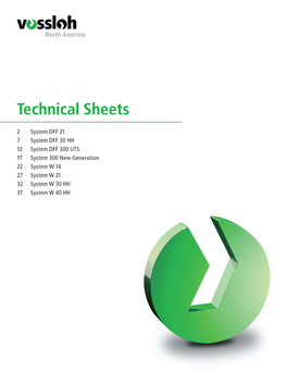 Technical Sheets