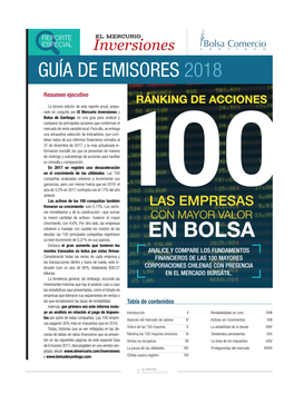 Guía De Emisores 2018