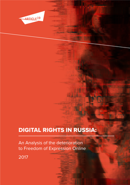 Digital Rights in Russia