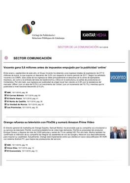 Sector Comunicación