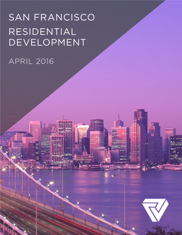 April 2016 San Francisco Residential Development