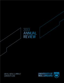 University of Wollongong Figured Prominently in Authoritative Rankings During 2013