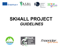 SKI4ALL PROJECT GUIDELINES Definition of Disability