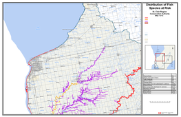 Distribution of Fish Species at Risk