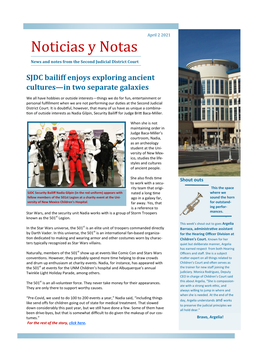 Noticias Y Notas