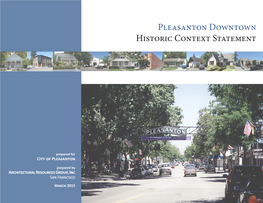 Downtown Historic Context Statement