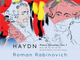 Roman Rabinovich Franz Joseph HAYDN (1732-1809)