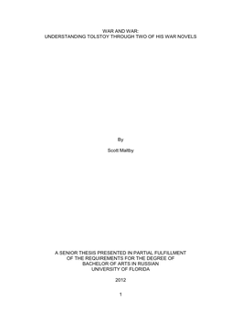 University of Florida Thesis Or Dissertation Formatting