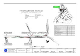 Construction of Drainage San Lorenzo Ruiz Drive Parkhomes 2 Bougainvilla Rd