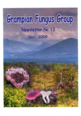 Newsletter Grampian Fungus Group: Aims