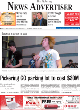 Pickering GO Parking Lot to Cost $30M