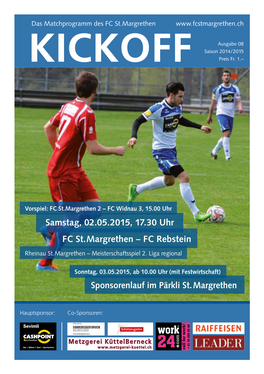 KICKOFF Preis Fr