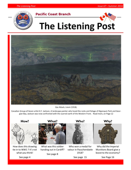 The Listening Post Issue 67—Summer 2016