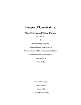 Images of Uncertainty