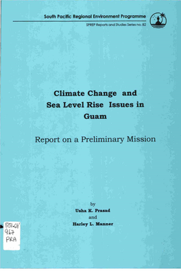 Climate Change and Sea Level Rise Issues in Guam