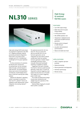 NL310 Serieslaser