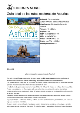 Guía Total De Las Rutas Costeras De Asturias