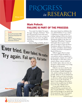 Mark Pollock: FAILURE IS PART of the PROCESS