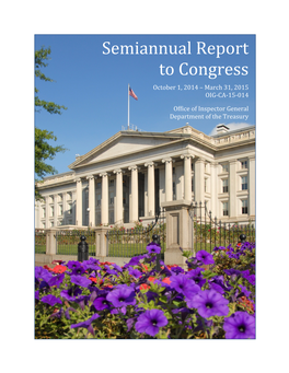 Treasury OIG September 2014