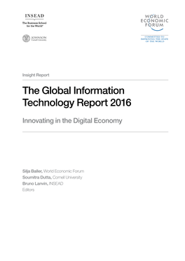 The Global Information Technology Report 2016