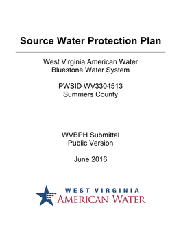 Bluestone Source Water Protection Plan