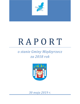 R a P O R T O Stanie Gminy Międzyrzecz