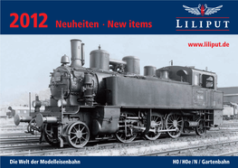 LILIPUT NEUHEITEN 2012 H0 1:87 Vorbildfoto: Bellingrodt 1-3 Archiv MIBA-Verlag Tenderlokomotive, Baureihe 75 , Epochen II Und III