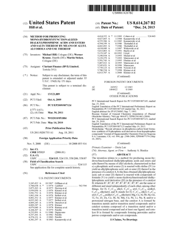 (12) United States Patent (10) Patent No.: US 8,614,267 B2 Hill Et Al